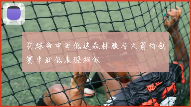 罚球命中率低迷森林狼与火箭均创赛季新低表现相似